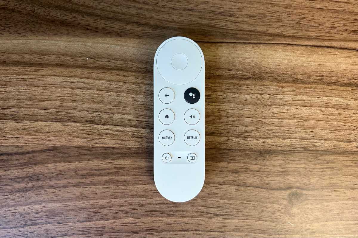 Chromecast with Google TV HD remote