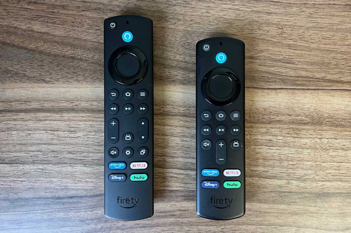 Fire TV Cube and Fire TV Stick 4K Max remotes