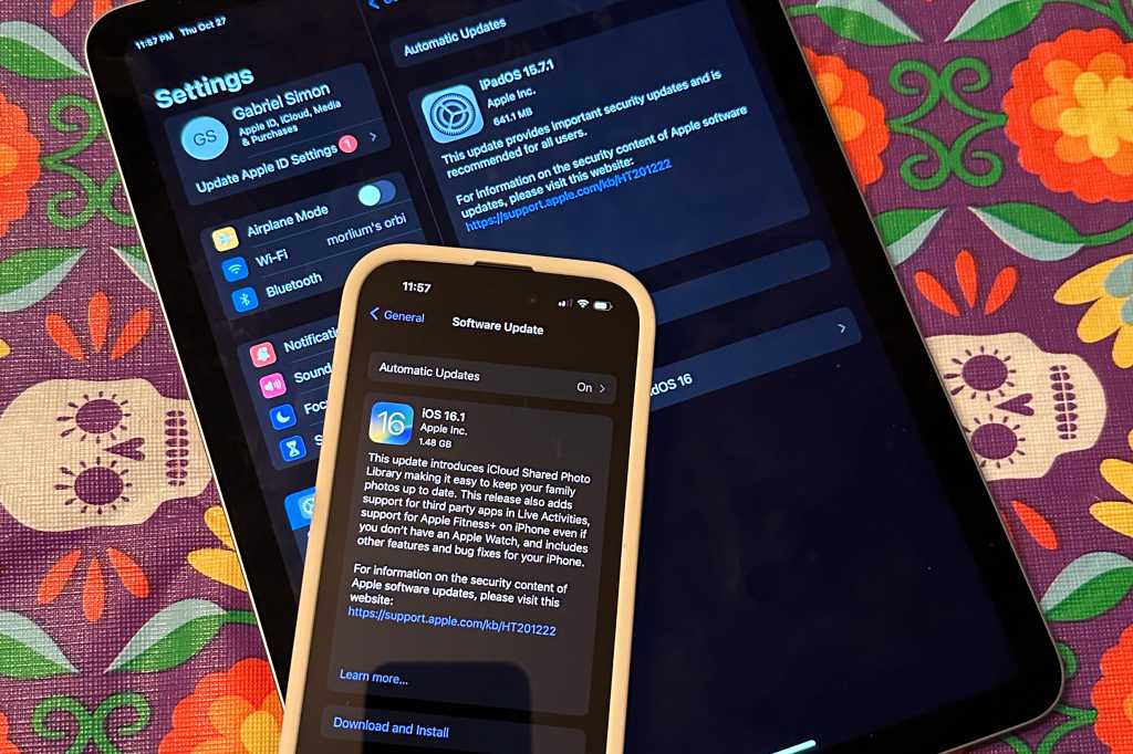Image: Apple bereitet schnelle Sicherheitsupdates fÃ¼r iOS 16.2 vor
