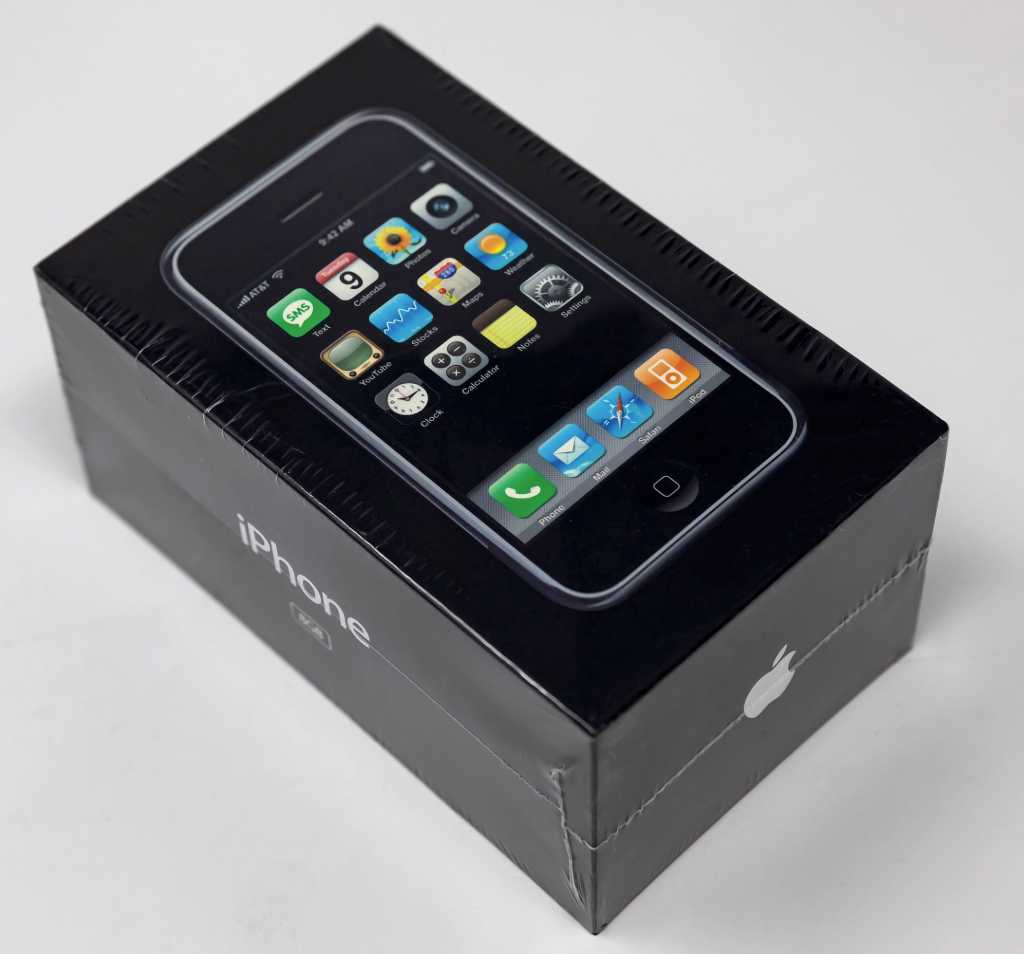 Image: Originalverpacktes iPhone von 2007: Bei diesem Preis fiel der Hammer