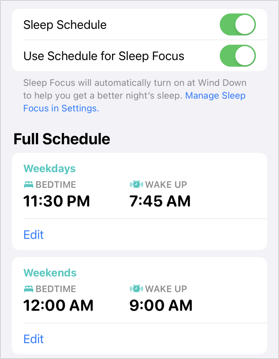 Cara menggunakan mode fokus Tidur iOS untuk melacak tidur Anda dan mengurangi gangguan malam hari