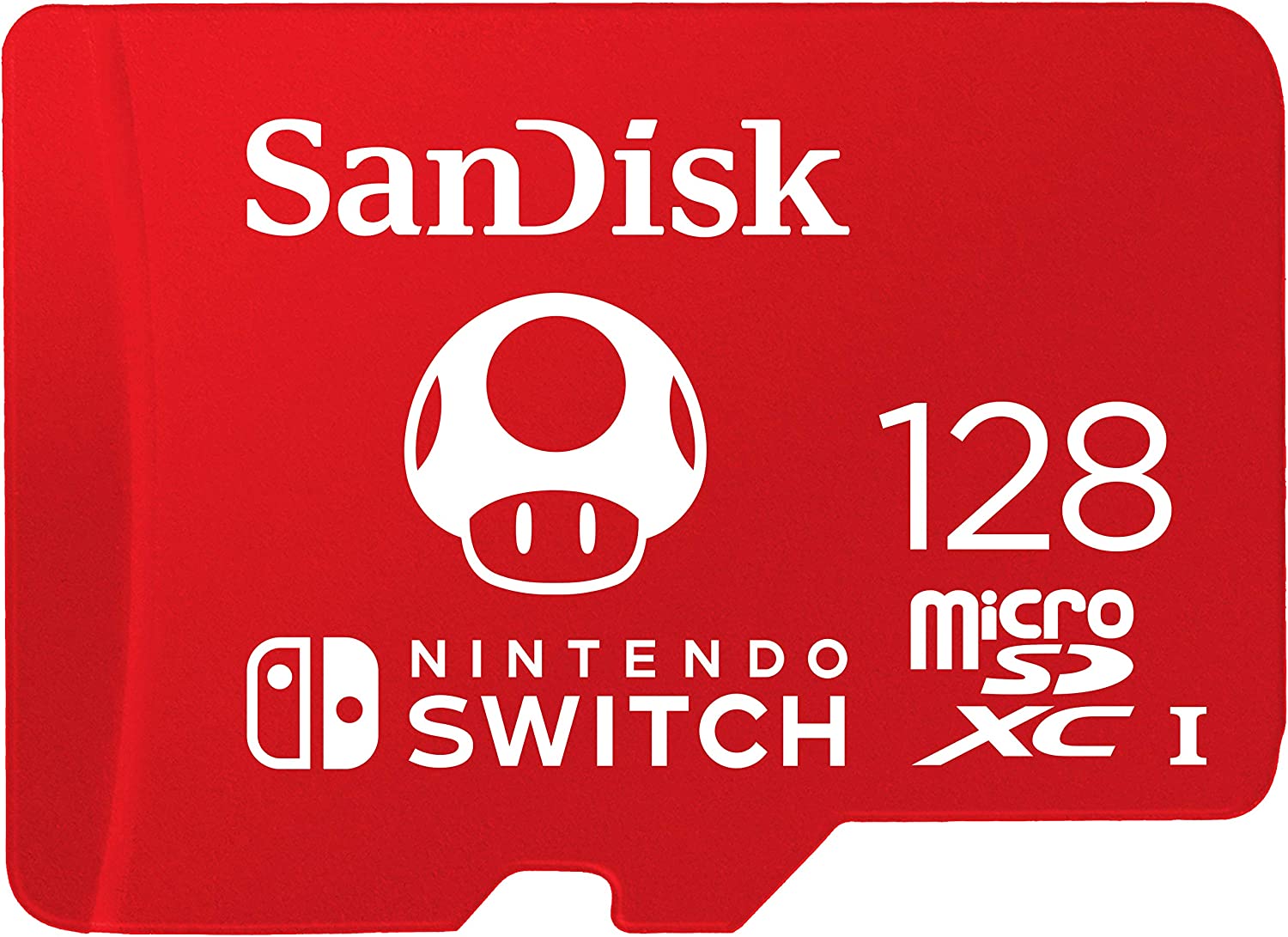 Карта памяти SanDisk Mario microSD для Nintendo Switch (128 ГБ)