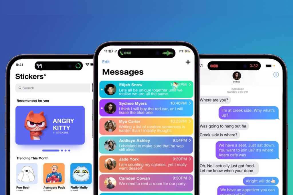 Image: iOS 17: Nachrichten sollen vÃ¶llig neu werden â wegen AR