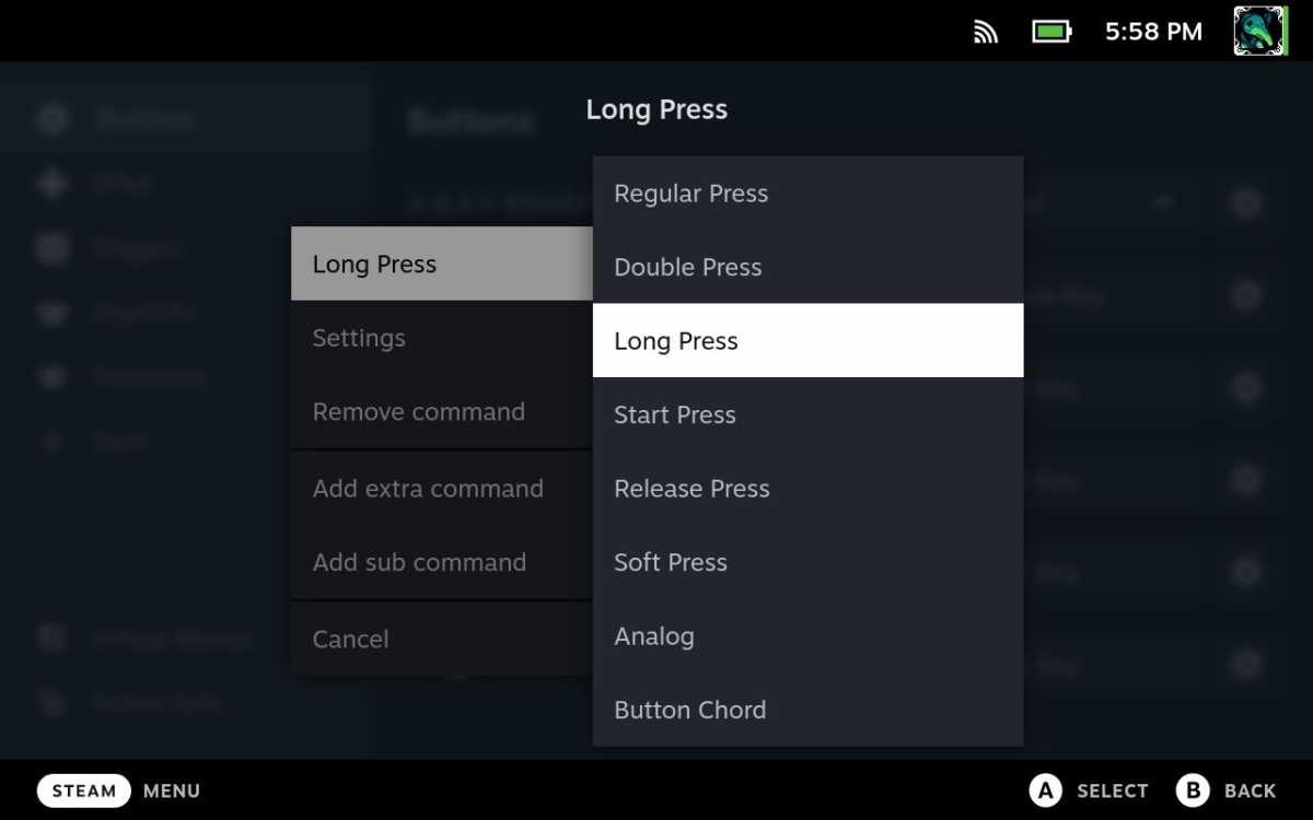 The Steam Deck's button mapper is the best feature you're not using