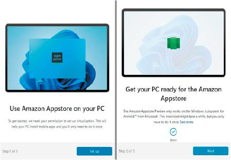 Mit der Version Windows 11 2022 Update vom Herbst sind die Android-Apps am PC nun auch offiziell über den Amazon Appstore verfügbar. Zuvor ließen sich die Applikationen vom Smartphone bereits über die Insider Builds nutzen.