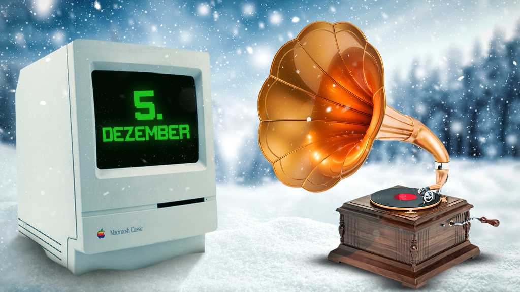 Image: Adventsgewinnspiel: 5.12 â Plattenspieler (frÃ¼her war mehr analog)
