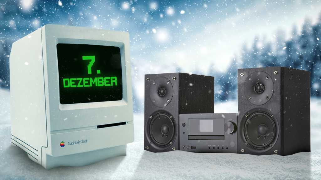 Image: Adventsgewinnspiel: 7.12 â Stereoanlage (frÃ¼her war mehr analog)