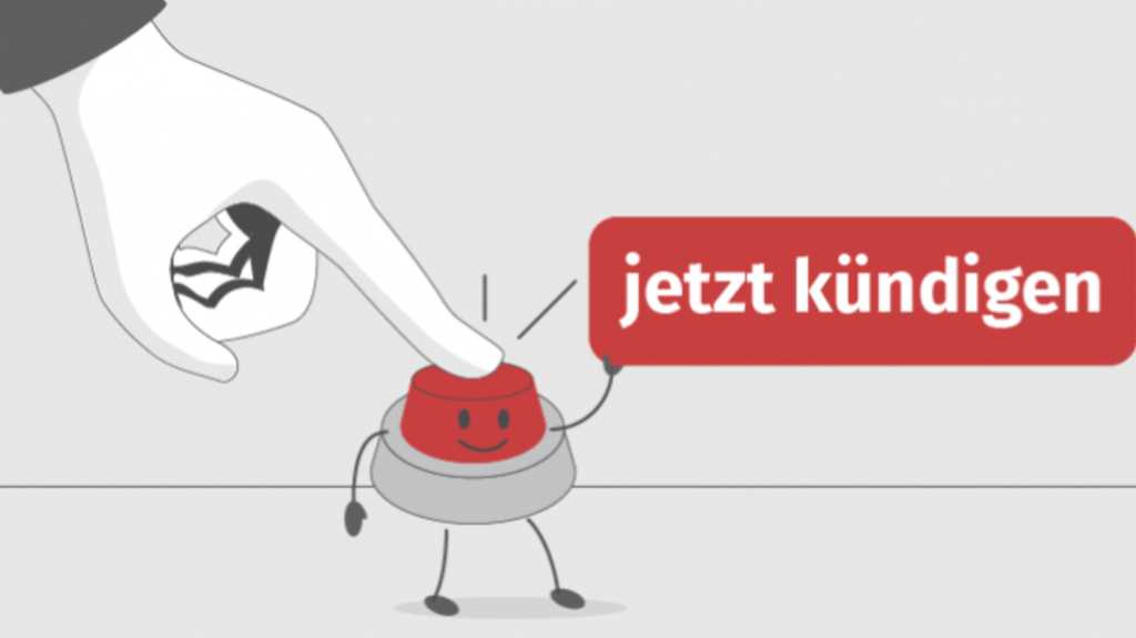 Image: KÃ¼ndigungsbutton fehlerhaft: So wehren Sie sich