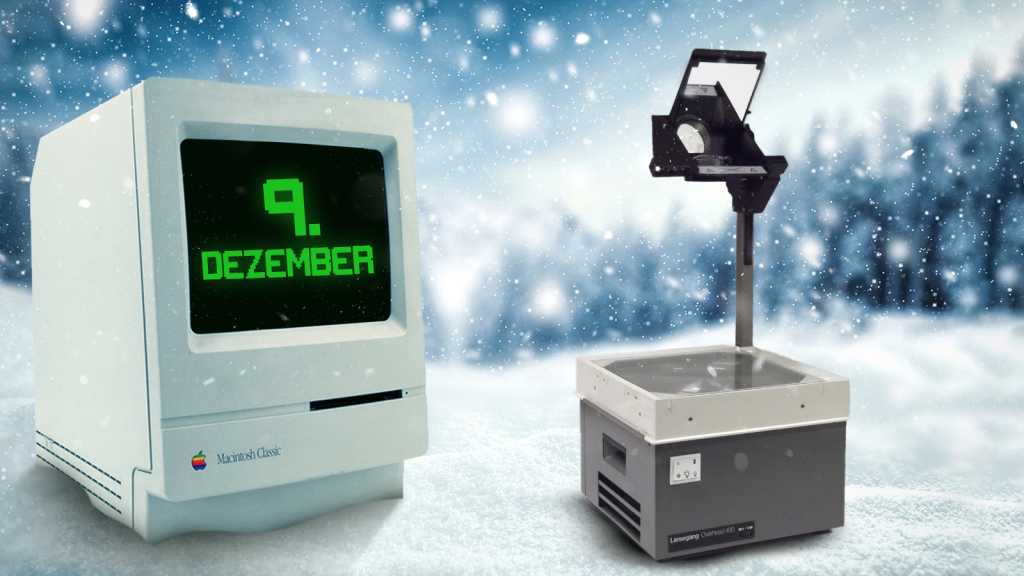 Image: Adventsgewinnspiel: 9.12 â Schulen und ihre Ausstattung (frÃ¼her war mehr analog)