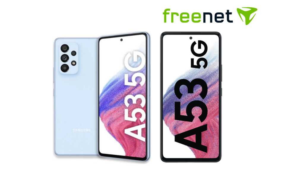 Image: Black-Week: Samsung Galaxy A53 5G zum absoluten Bestpreis bei Freenet