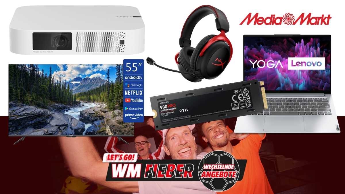 WM-Fieber bei Media Markt