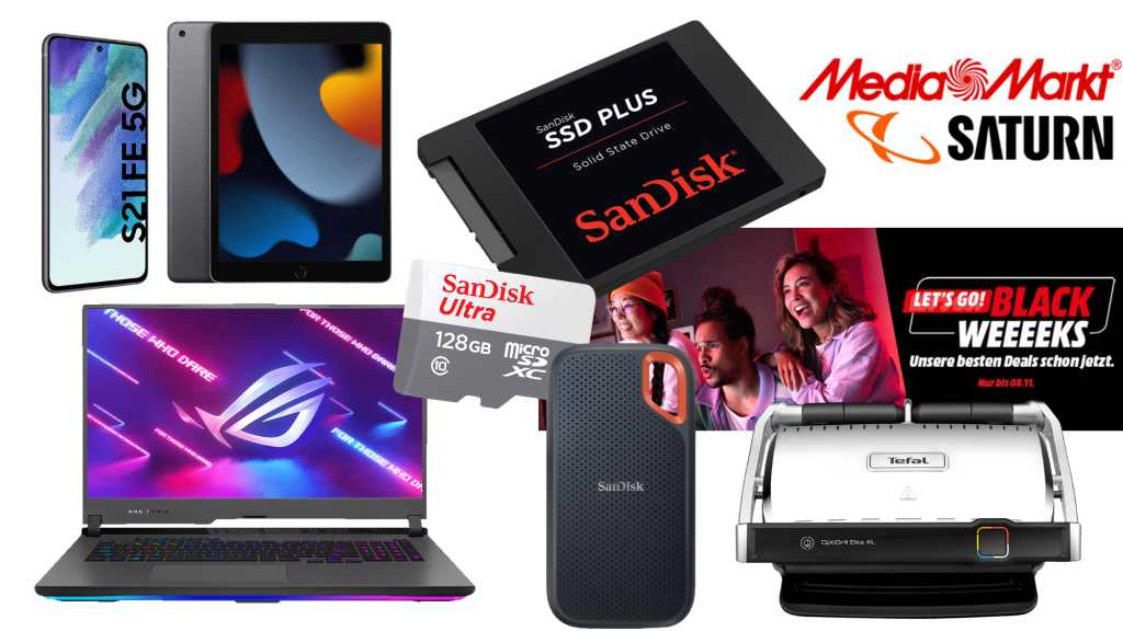 Image: Black Weeks: Media Markt & Saturn mit Top-Deals schon vor dem Black Friday