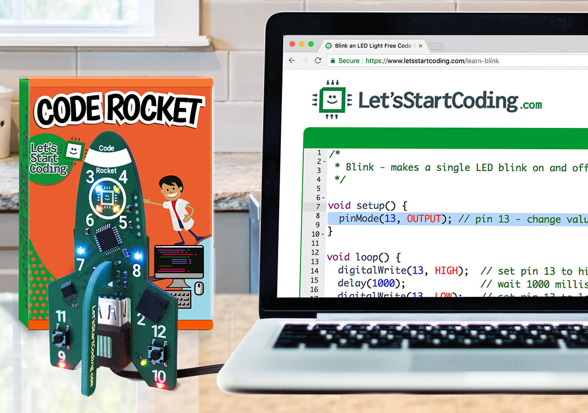 Let’s Start Coding Code Rocket