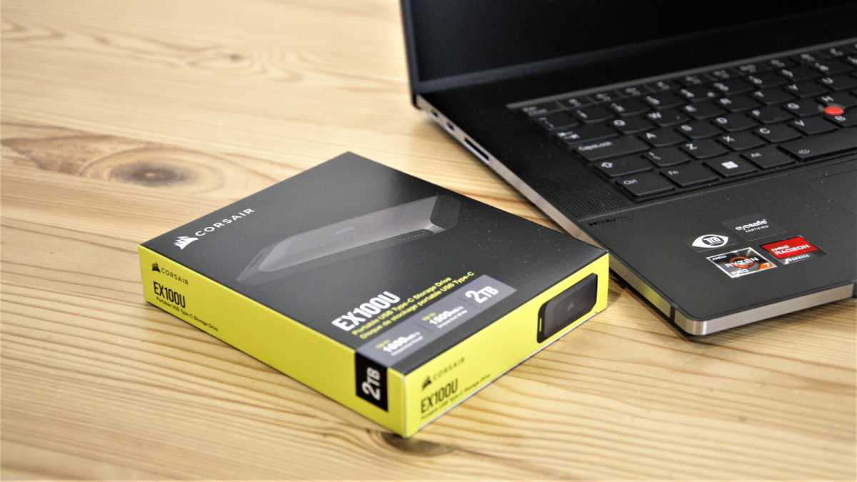 Corsair EX100U – nouveau stockage SSD externe USB-C jusqu'à 4 To