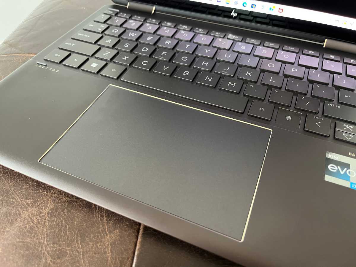 HP Spectre x360 touchpad