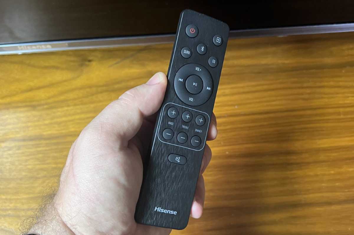 Hisense AX5100G remote control