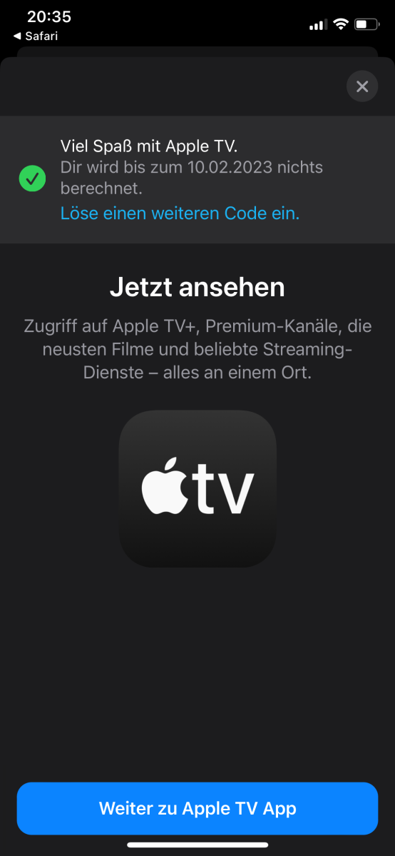 Apple TV+ drei Monate kostenlos nutzen