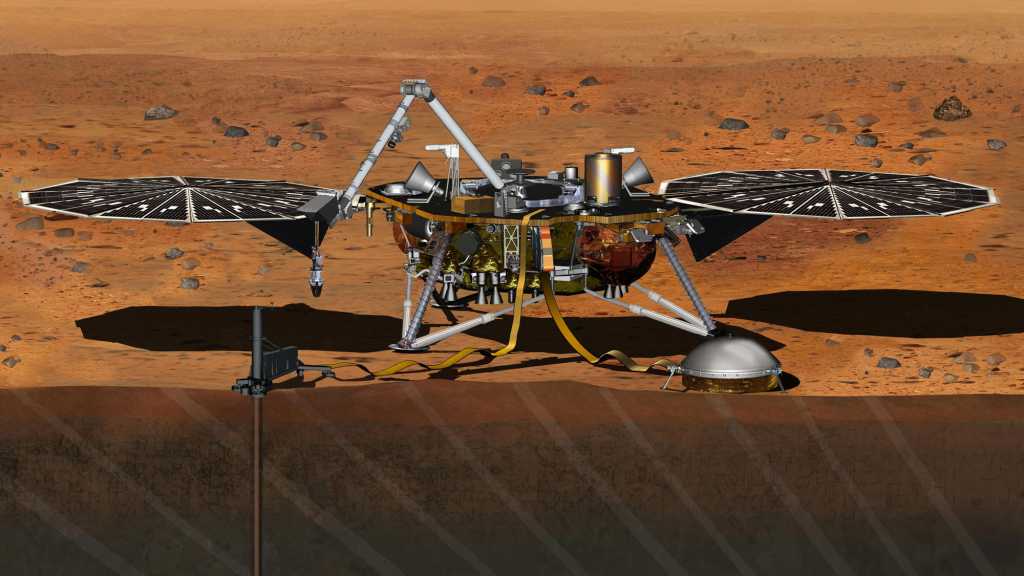 Image: Mars-Lander Insight schlÃ¤gt das letzte StÃ¼ndlein - NASA bereitet Abschied vor