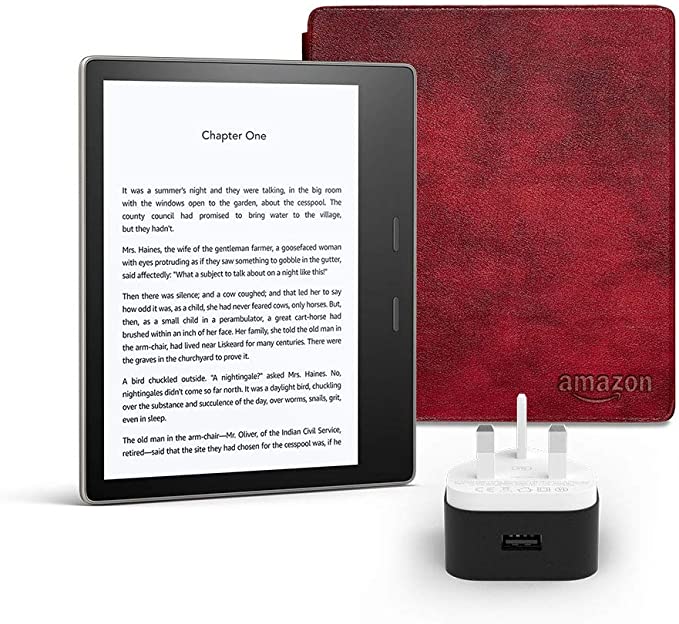 Pacote Amazon Kindle Oasis Essentials