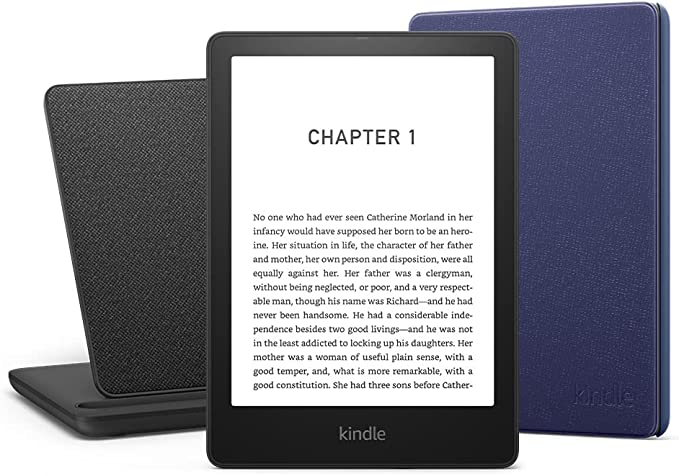 Amazon Kindle Paperwhite Signature Edition Essentials Bundle