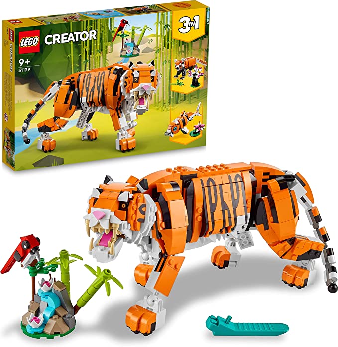 Lego Creator 3 in 1 Majestic Tiger Set