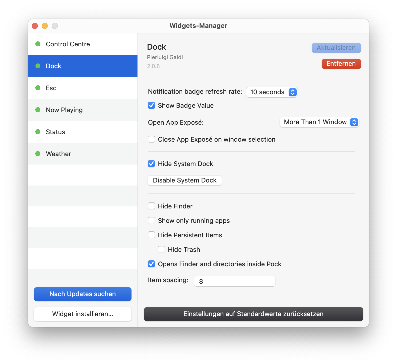 DashboardWidgets für den Mac sind zurück Macwelt