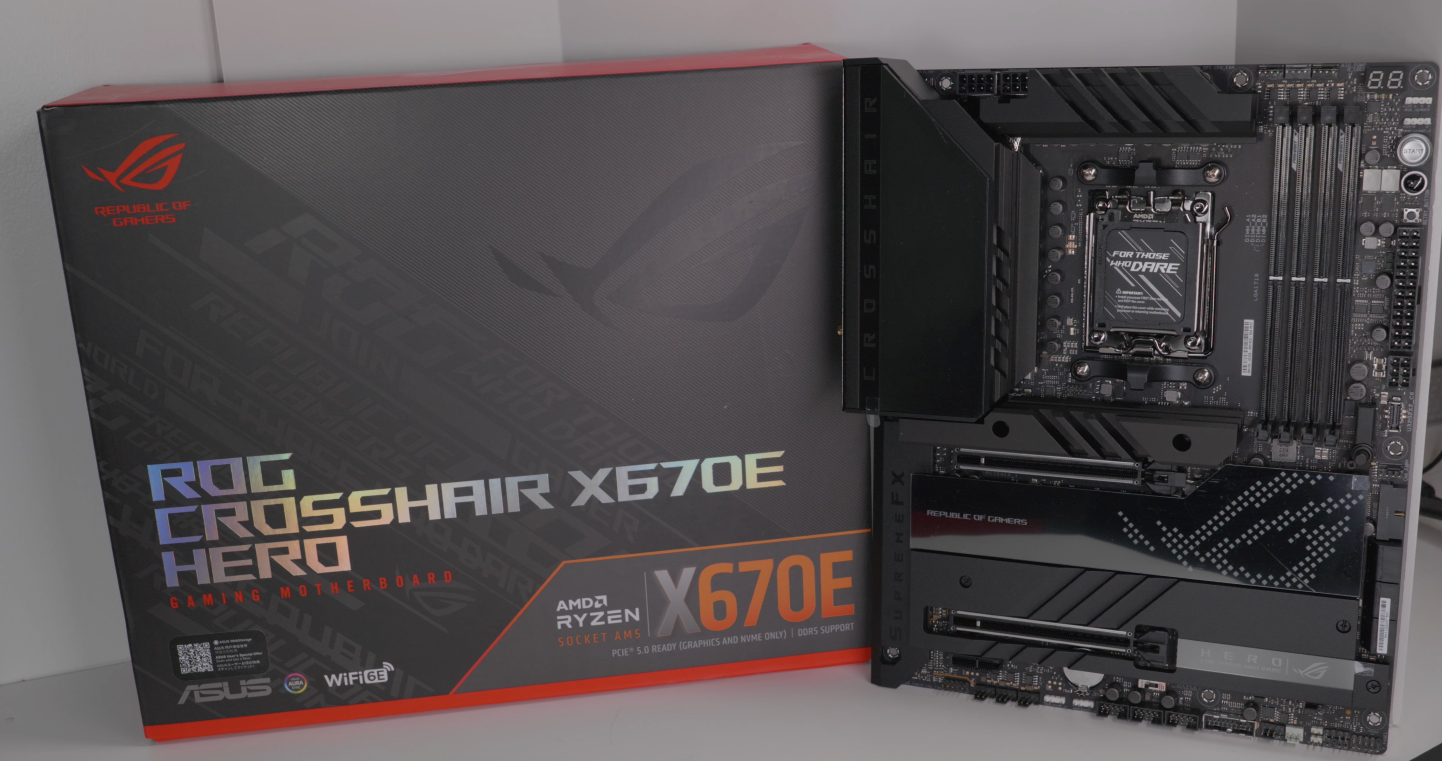 Asus ROG Crosshair X670E Hero - Best premium AMD gaming motherboard