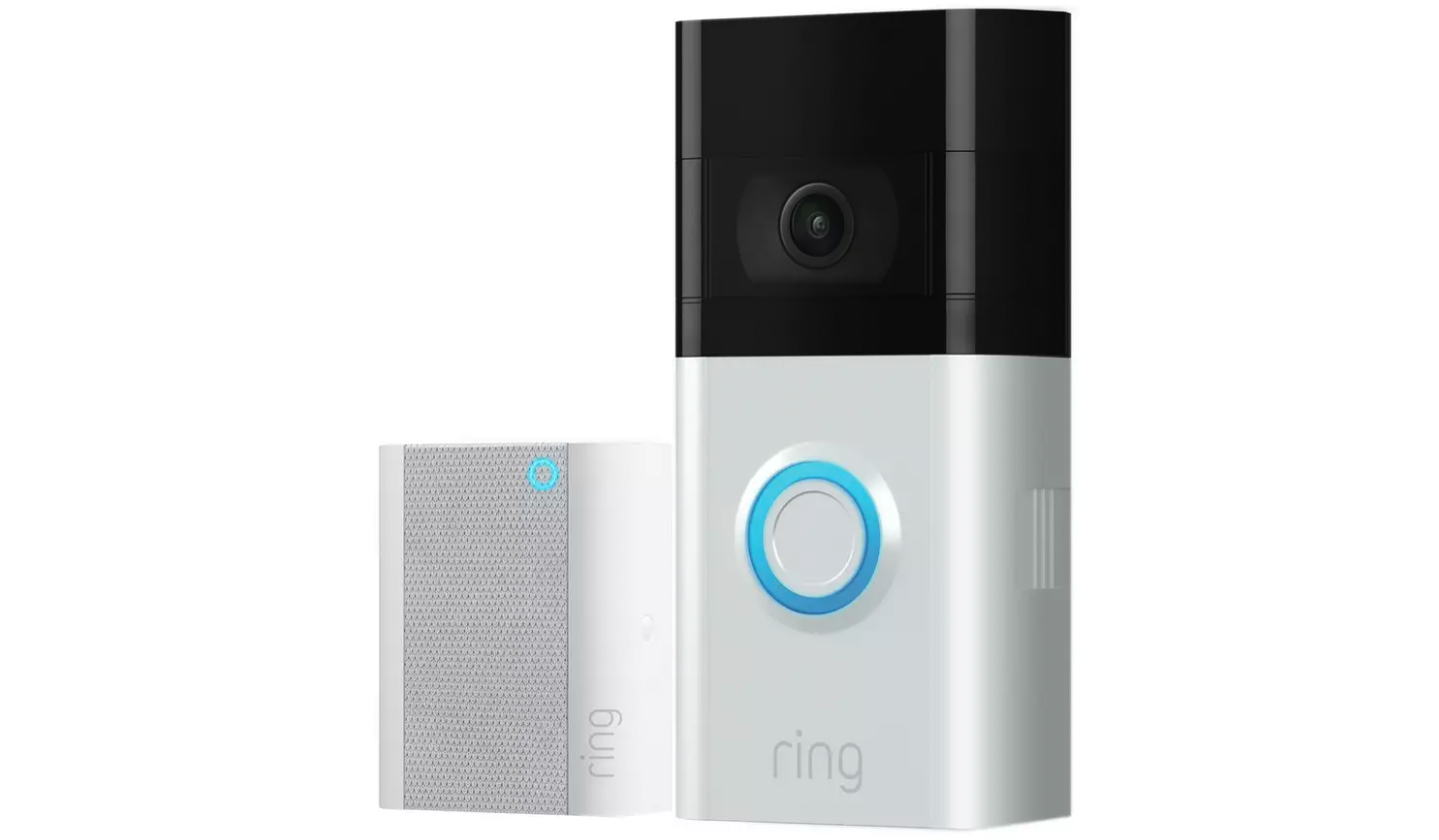 Ring Video Doorbell 3 with Chime Bundle