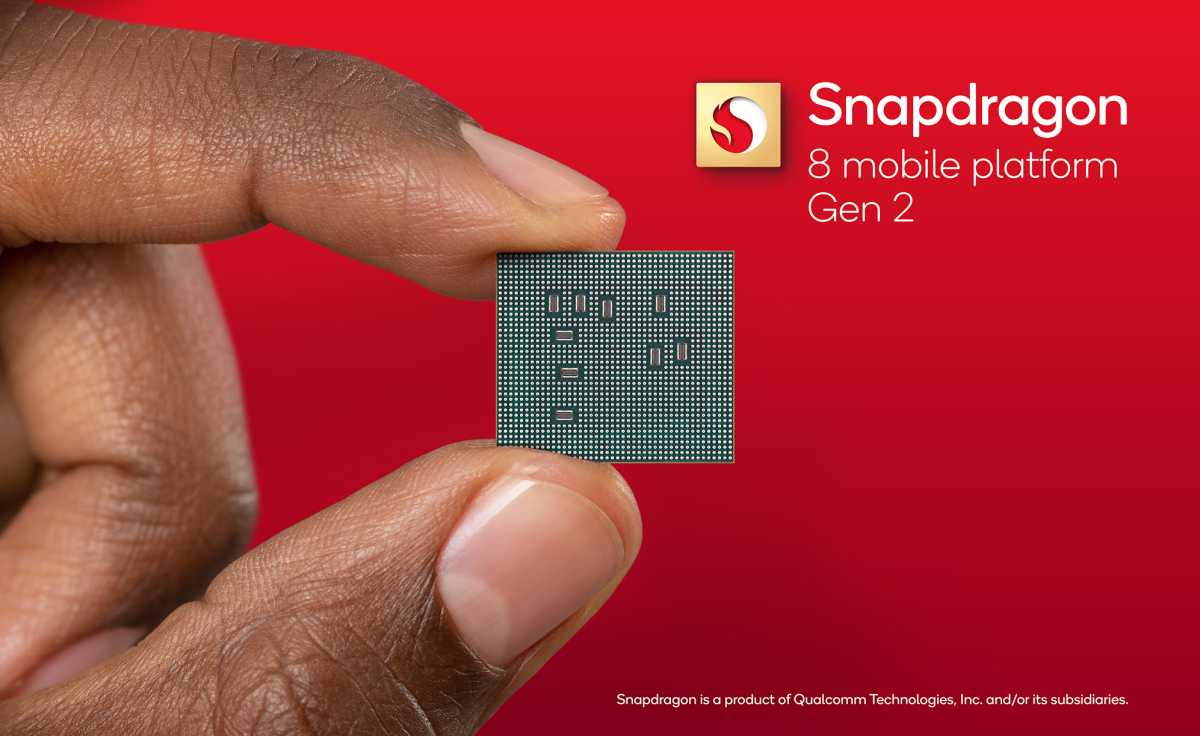 Snapdragon 8 Gen 2 chip rear