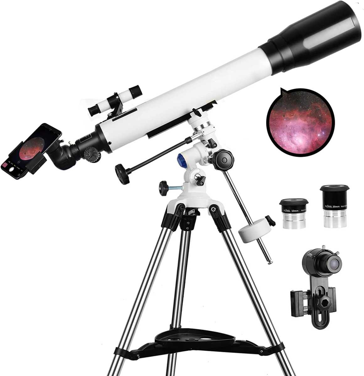 Solomark Refraktor Teleskop 70700EQ