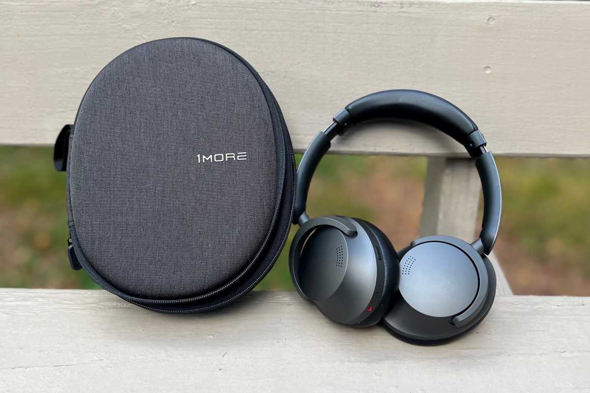 1MORE Sonoflow HC905 Wireless Bluetooth Active Noise Canceling Headphones,  Hi-Res LDAC 70H Battery, Connect 2