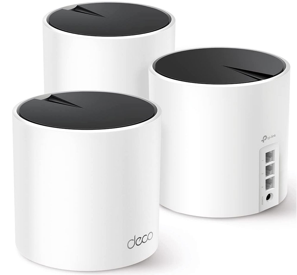 TP-Link Deco AX3000 WiFi 6 Mesh System (Deco X55 3-Pack)