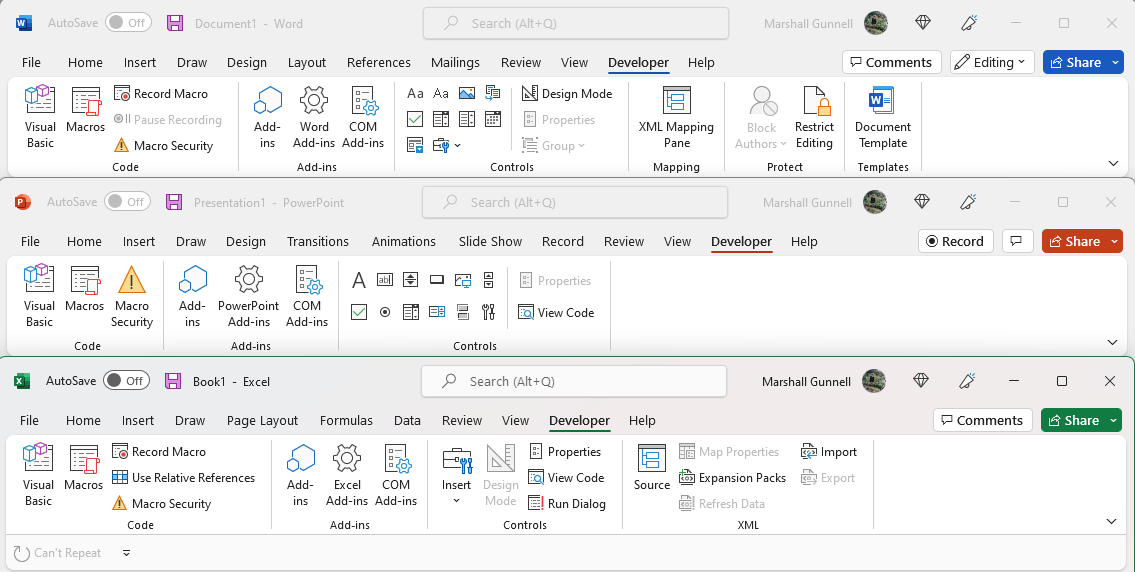 microsoft powerpoint 2022 ribbon