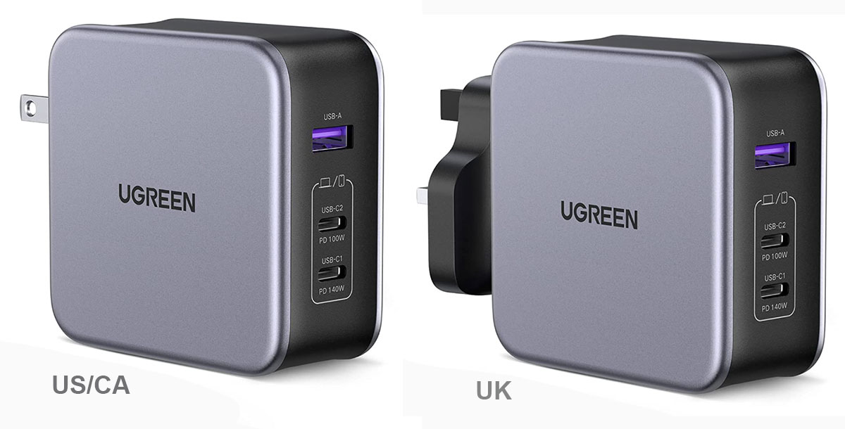 UGreen Nexode 140W Charger - Best 140W USB-C wall charger