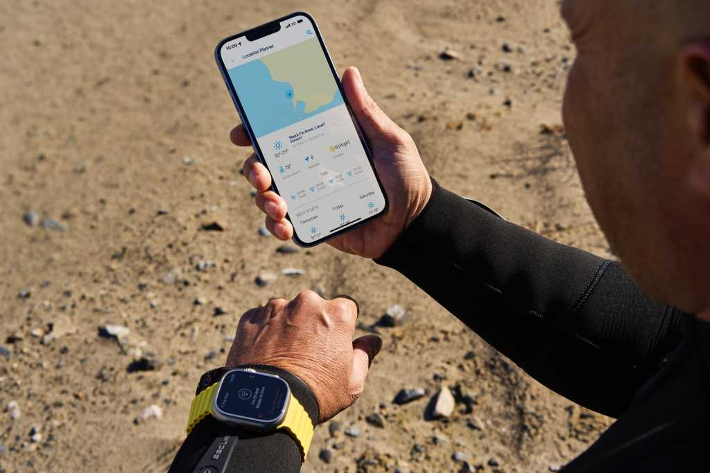 Image: Apple Watch Ultra: Tauchcomputer-Option 10 Euro pro Monat
