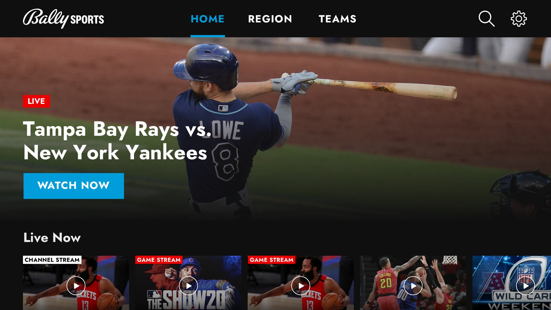 Best new streaming service: Bally Sports+