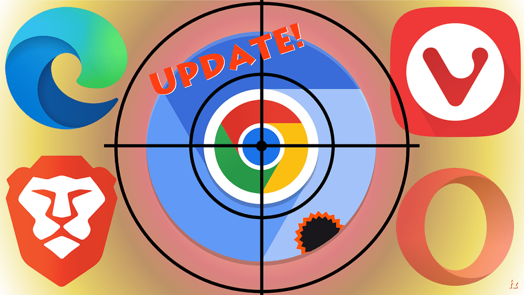 Image: Notfall-Updates fÃ¼r Chromium-basierte Browser â Brave, Edge und Vivaldi sind abgesichert