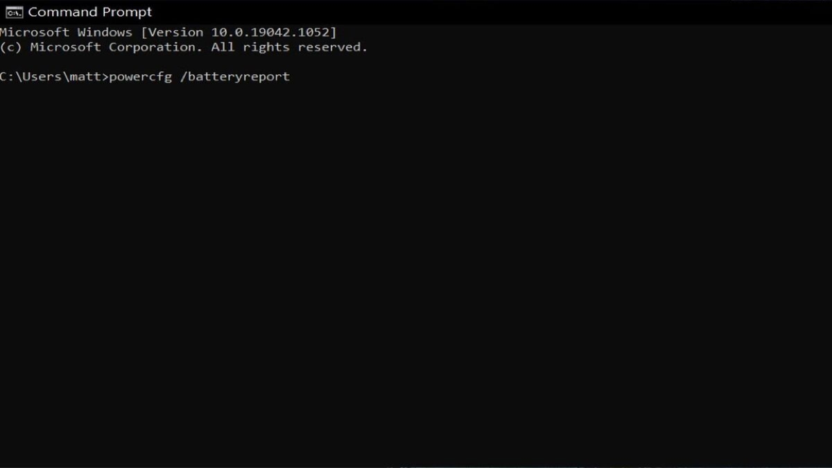 command prompt