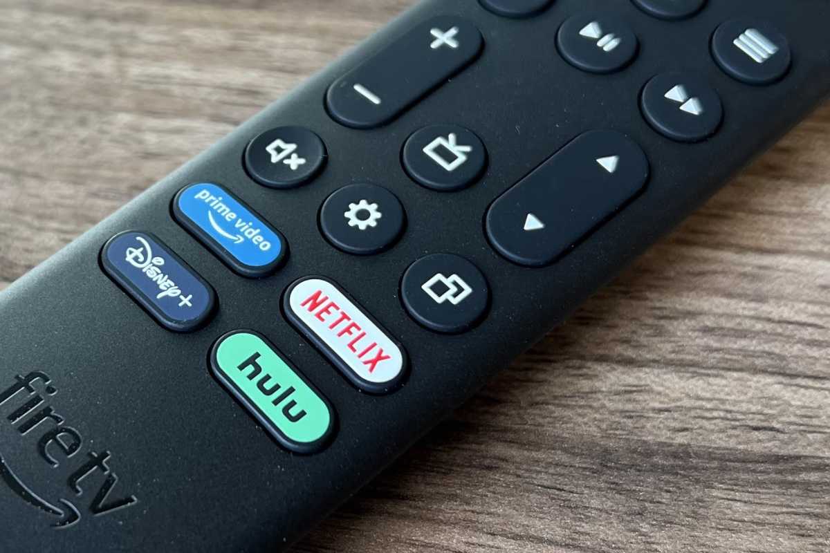Fire TV remote with Recents button