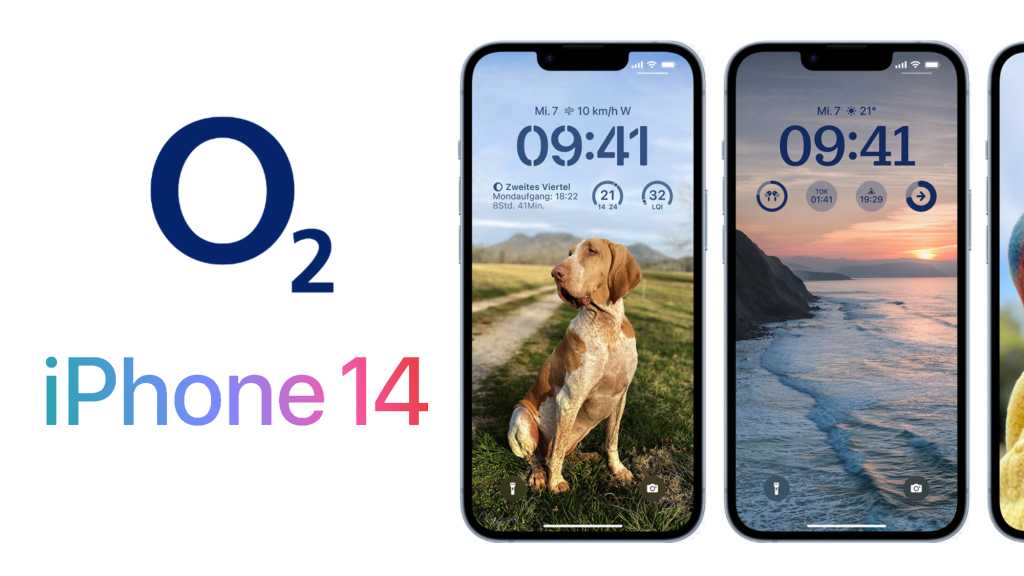 Image: iPhone 14 bei O2 fÃ¼r effektiv 1 Euro - mit unlimited Tarif