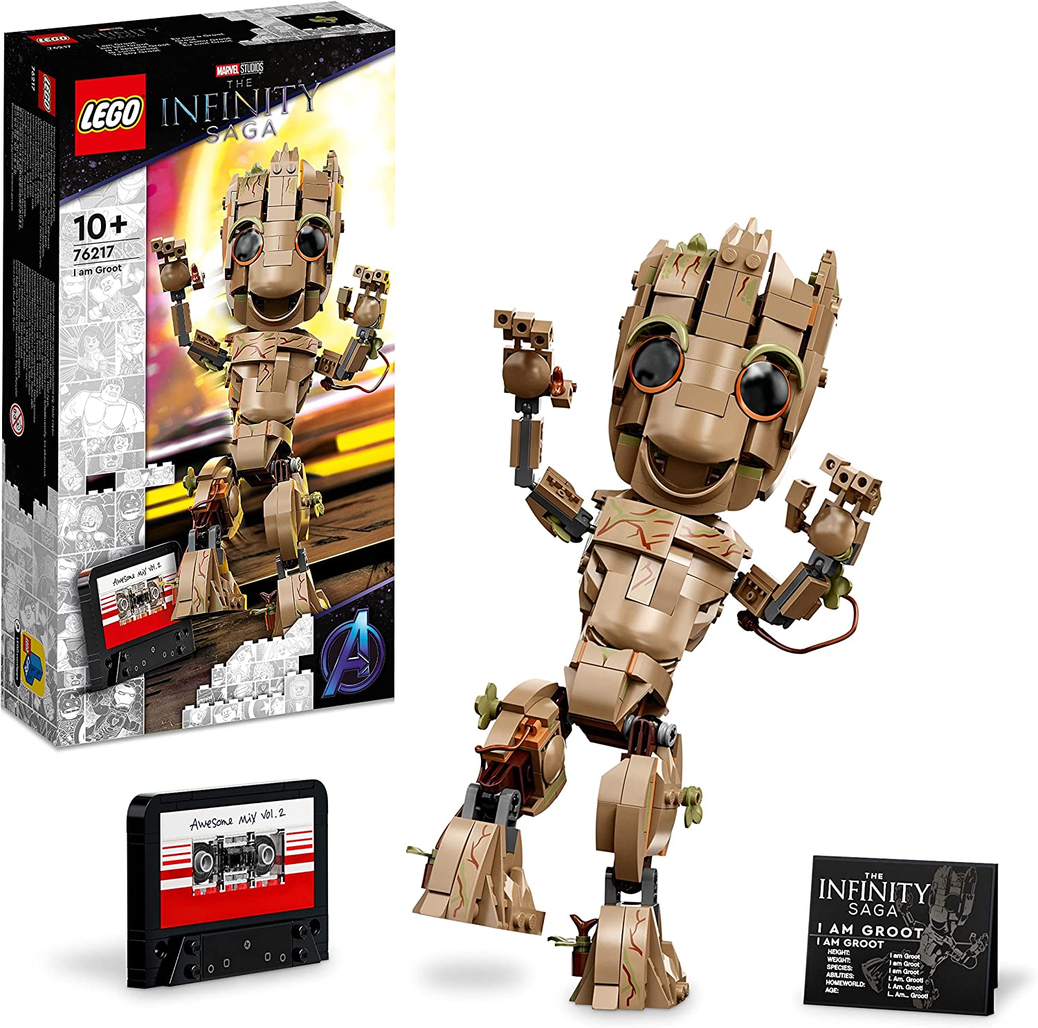 Lego Marvel Baby Groot Set