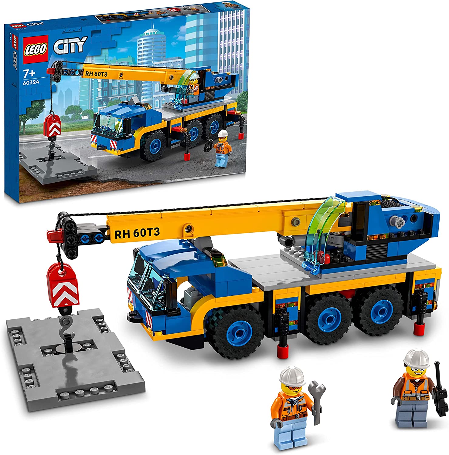 Conjunto de guindaste móvel Lego City Great Vehicles