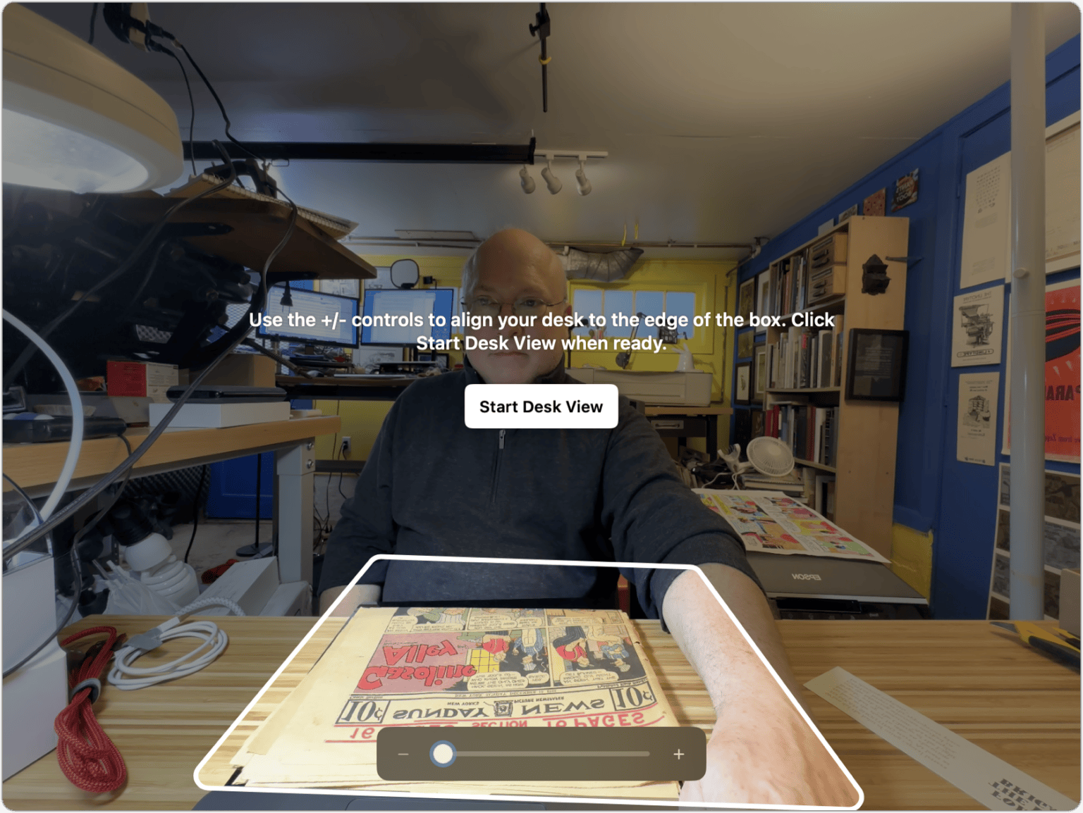 How to adjust Desk View in Continuity Camera | Macworld