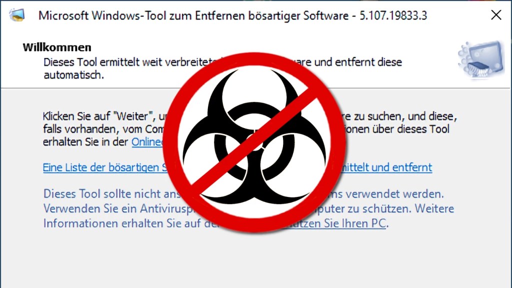Image: Microsoft Windows-Tool zum Entfernen bÃ¶sartiger Software in neuer Version