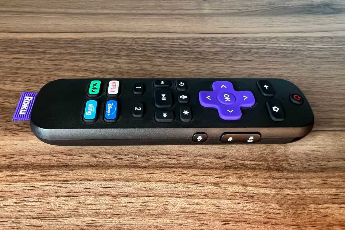 Roku Voice Remote Pro right side view
