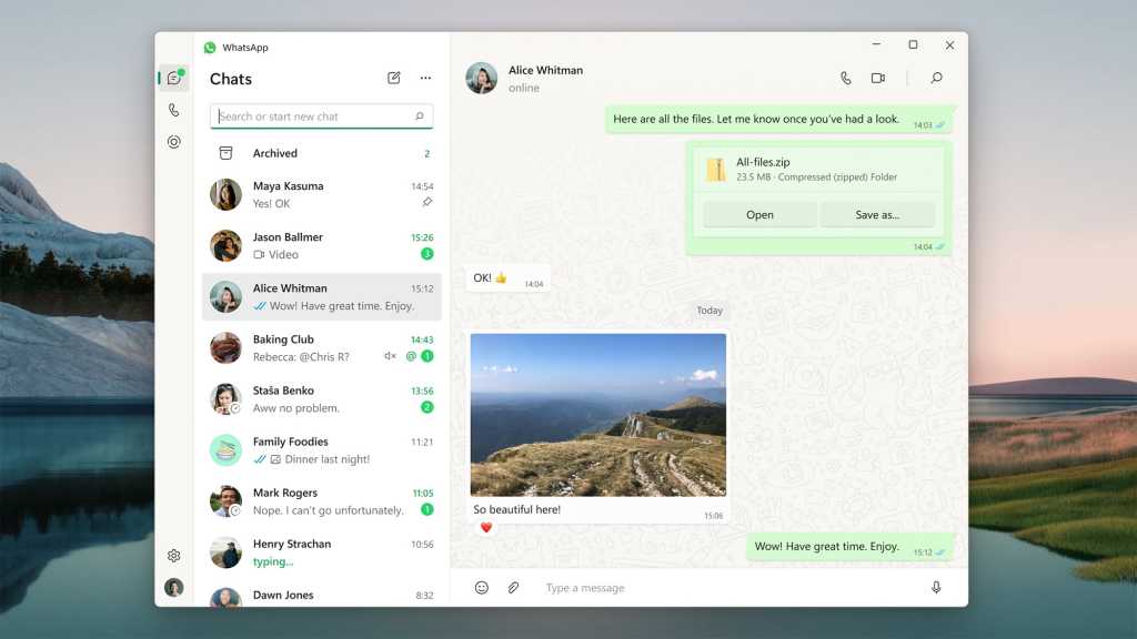 Image: WhatsApp Desktop: So lÃ¤uft WhatsApp auf dem PC