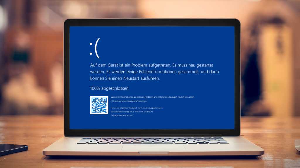 Image: Bluescreen beheben: So lÃ¶sen Sie Windows-Probleme schnell und einfach