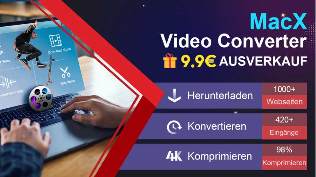 Image: Cyber Week geht weiter: MacX Video Converter Pro fÃ¼r nur 19,90 Euro lebenslang