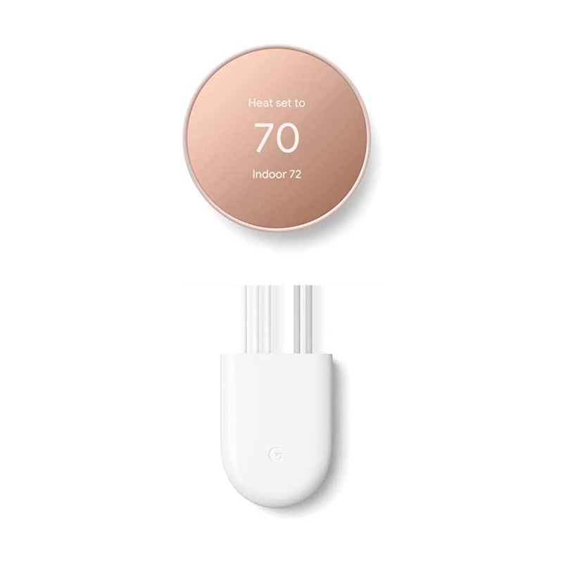Google Nest Thermostat (Sand) and C Wire