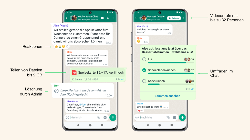 Image: Whatsapp: Neue Funktion sorgt fÃ¼r mehr Harmonie in Gruppenchats